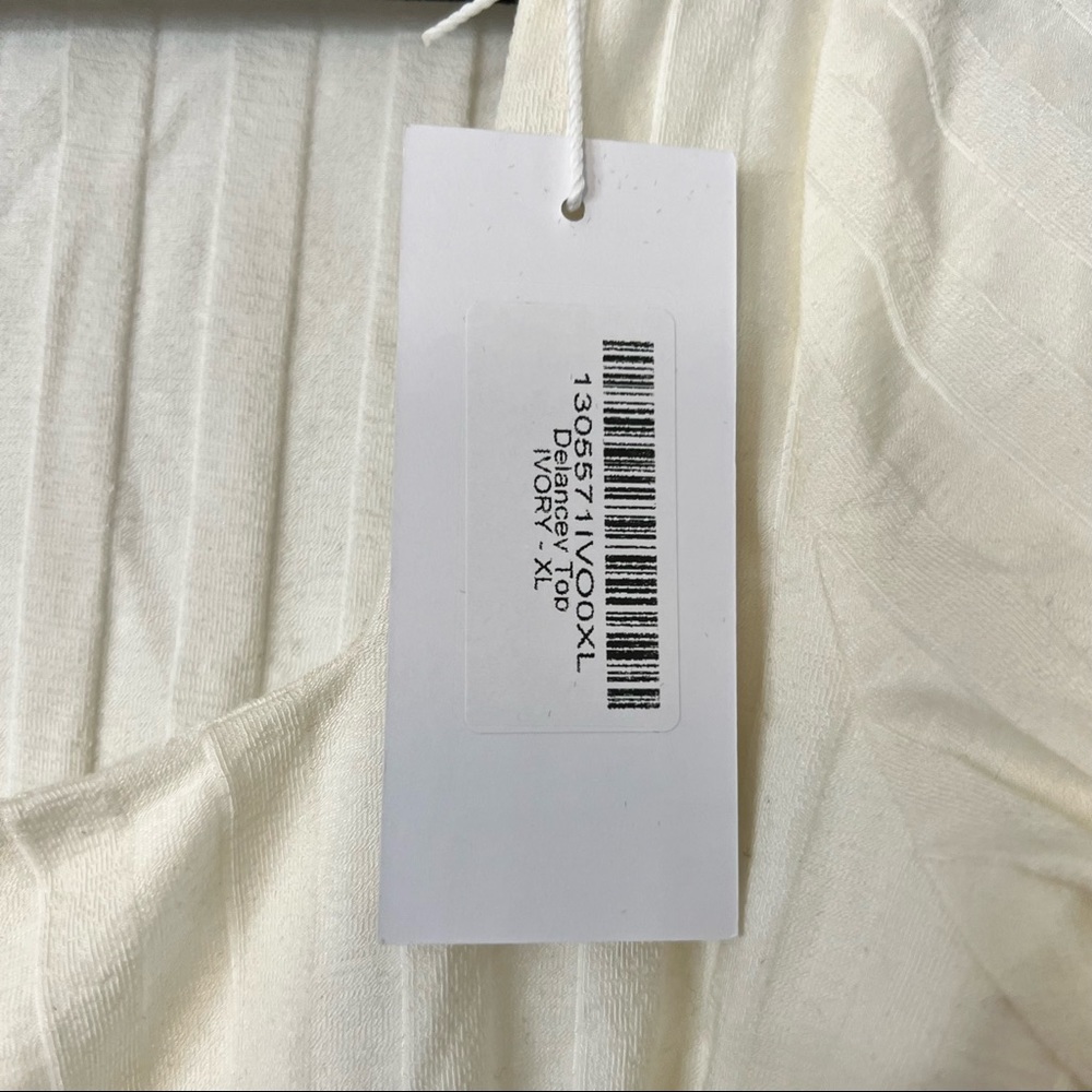 Reformation Ivory Delancey Top NWT - Picture 4 of 5